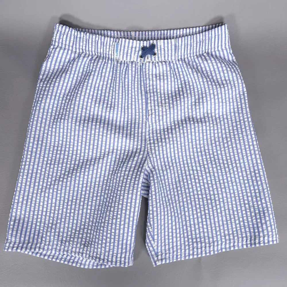 RUGGEDBUTTS Boys Swim Trunks 10 Lot 2 Quick Dry‎ Colorblock Stripe Beach Shorts